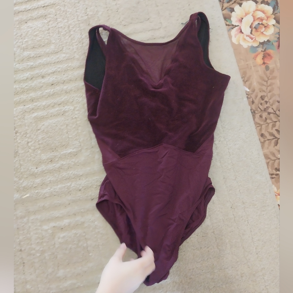 Burgandy Leotard